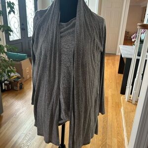 Kim & Cami Charcoal Women's Cardigan